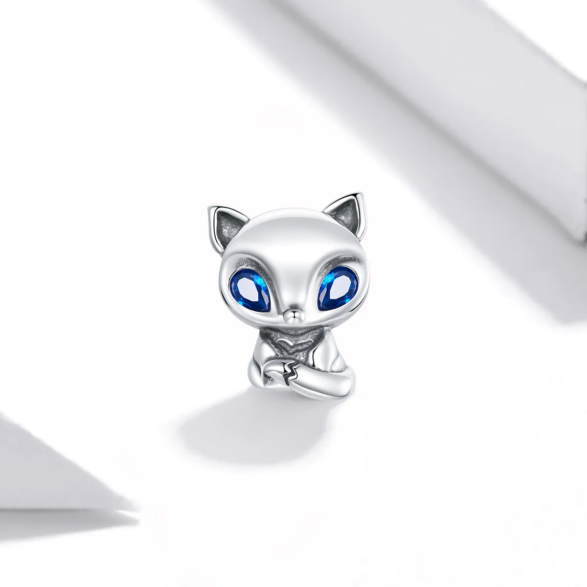 Pandora Style Silver Lively Little Fox Charm - SCC1808