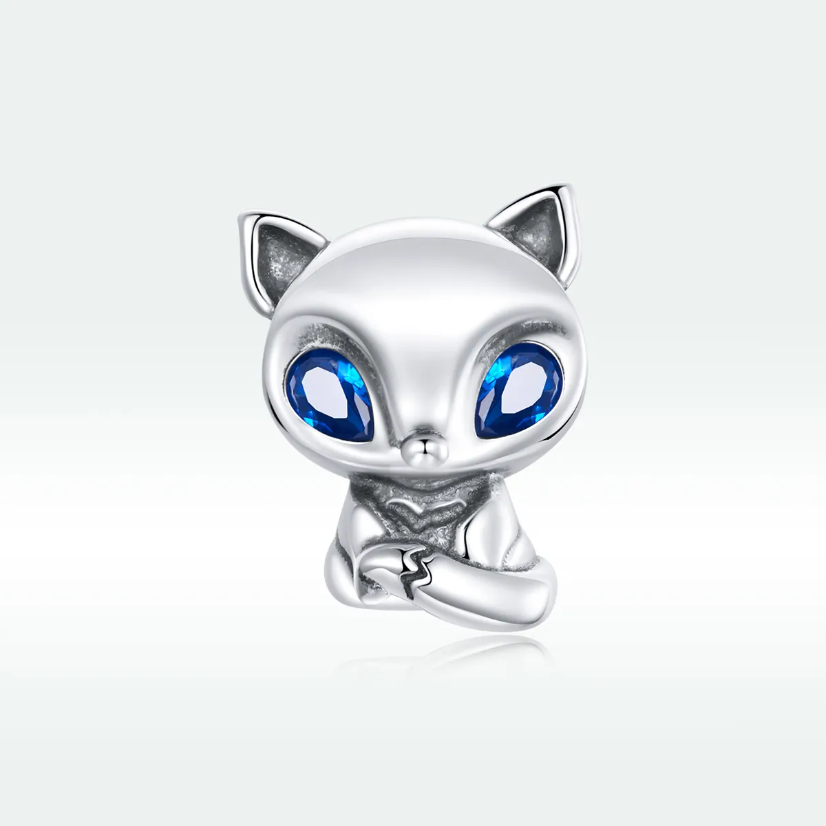 Pandora Style Silver Lively Little Fox Charm - SCC1808