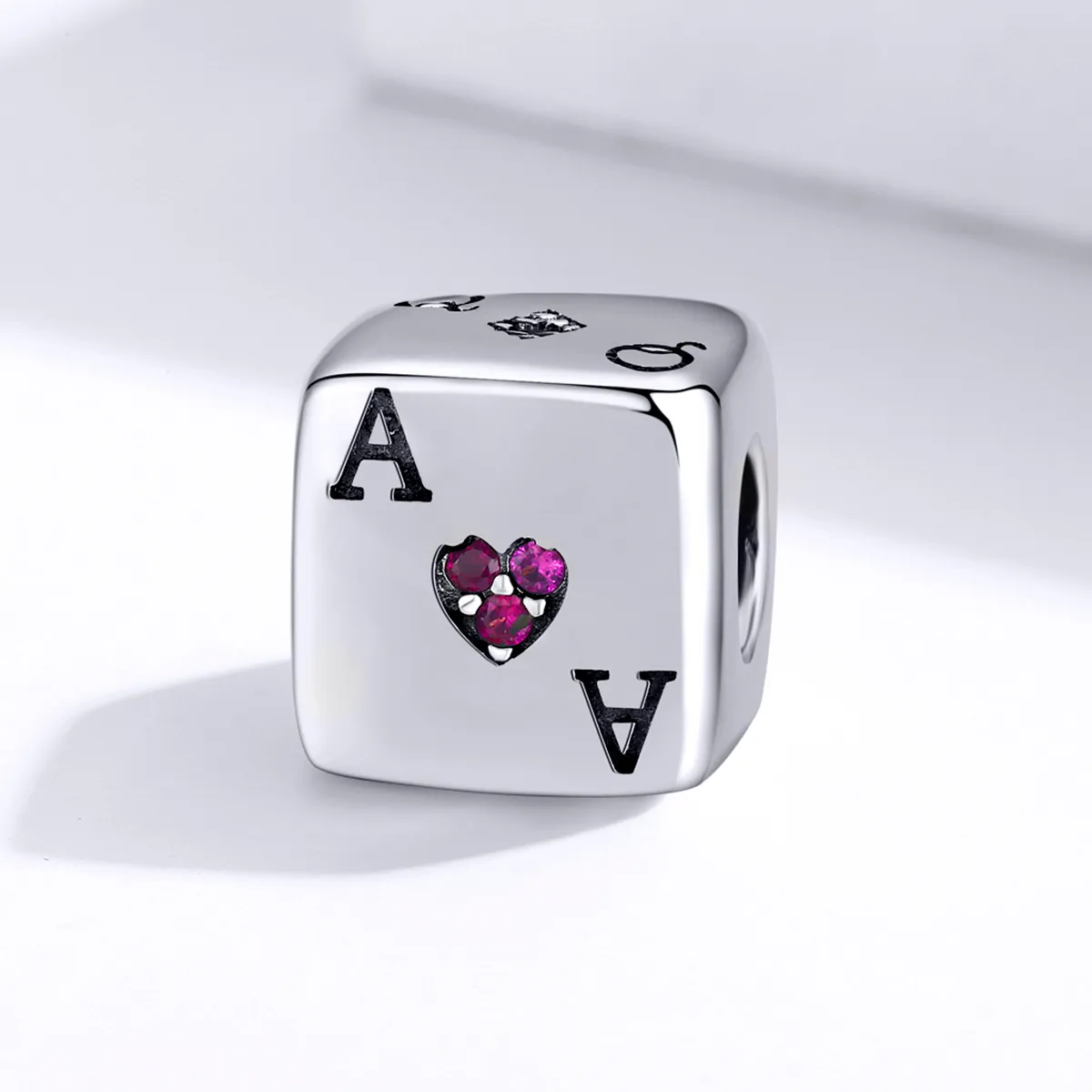 Pandora Style Silver Love Dice Charm - SCC1440