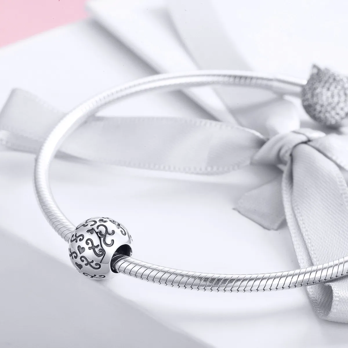 Pandora Style Silver My Happy Life Charm - SCC966