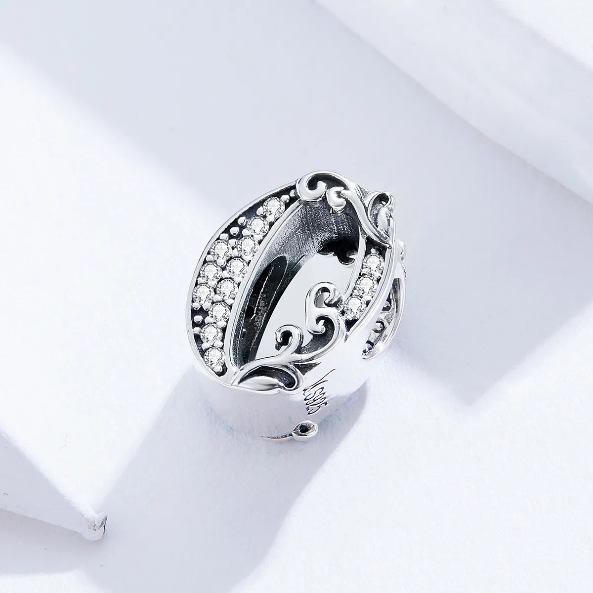 Pandora Style Silver Number 0 Charm - SCC1418-0