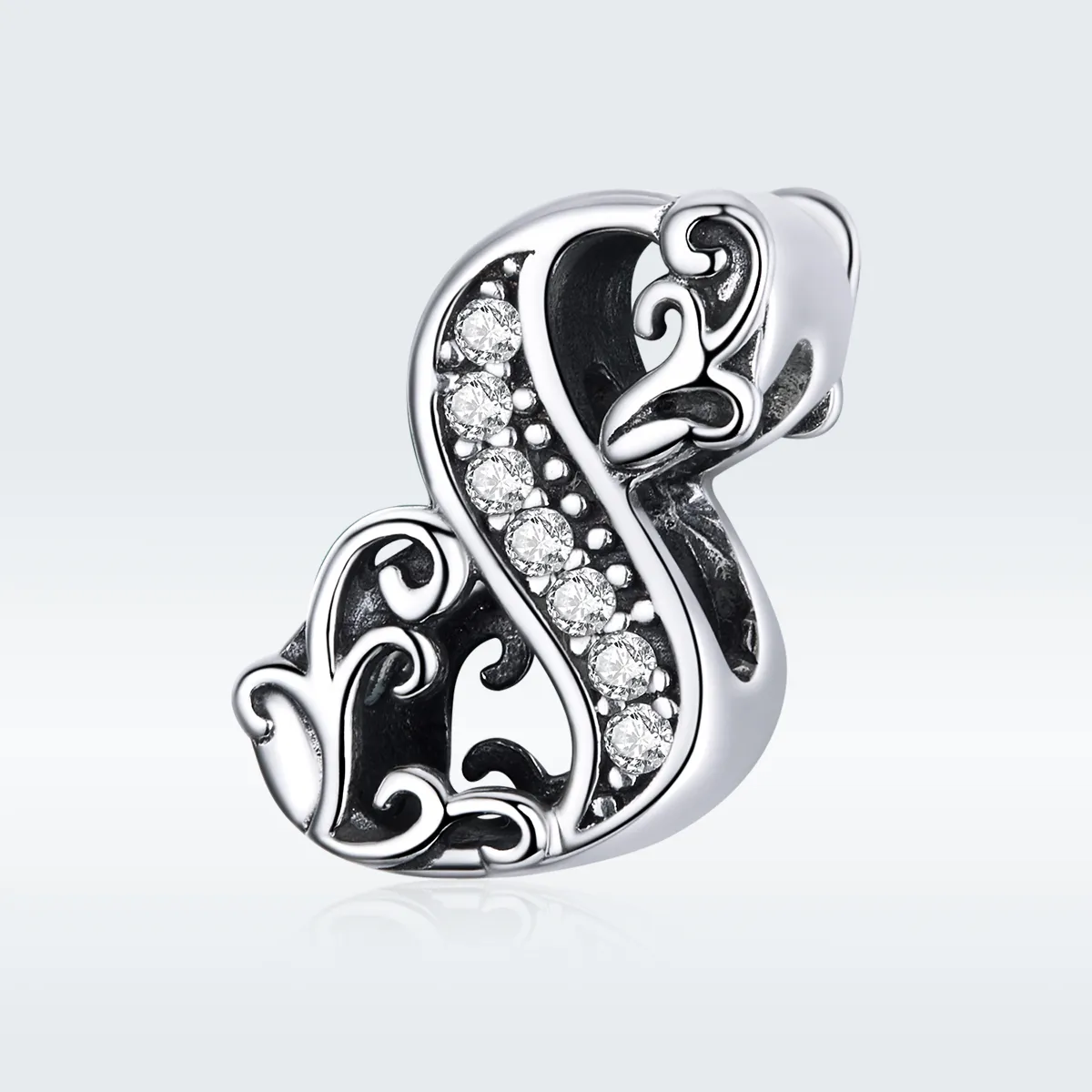 Pandora Style Silver Number 8 Charm - SCC1418-8