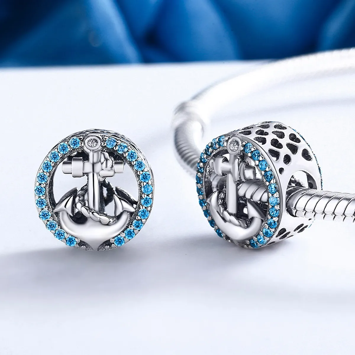 Pandora Style Silver Ocean Journey Charm - SCC148