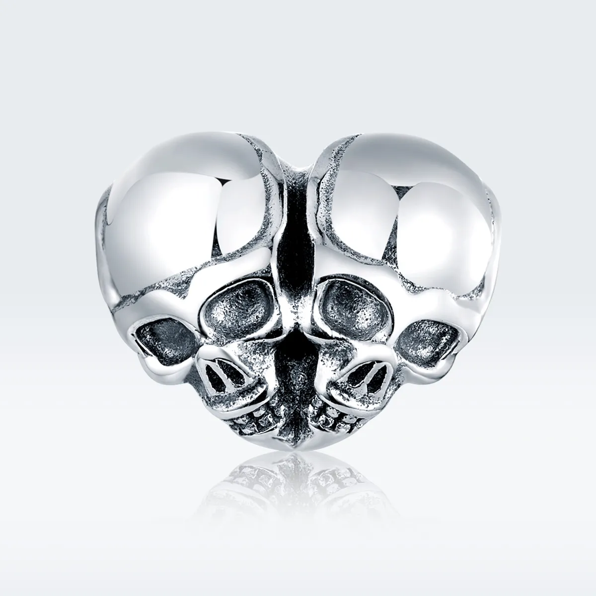 Pandora Style Silver Skulls Charm - SCC1519