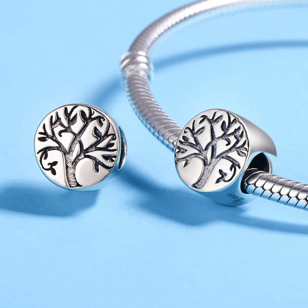 Pandora Style Silver Tree of Life Charm - SCC430