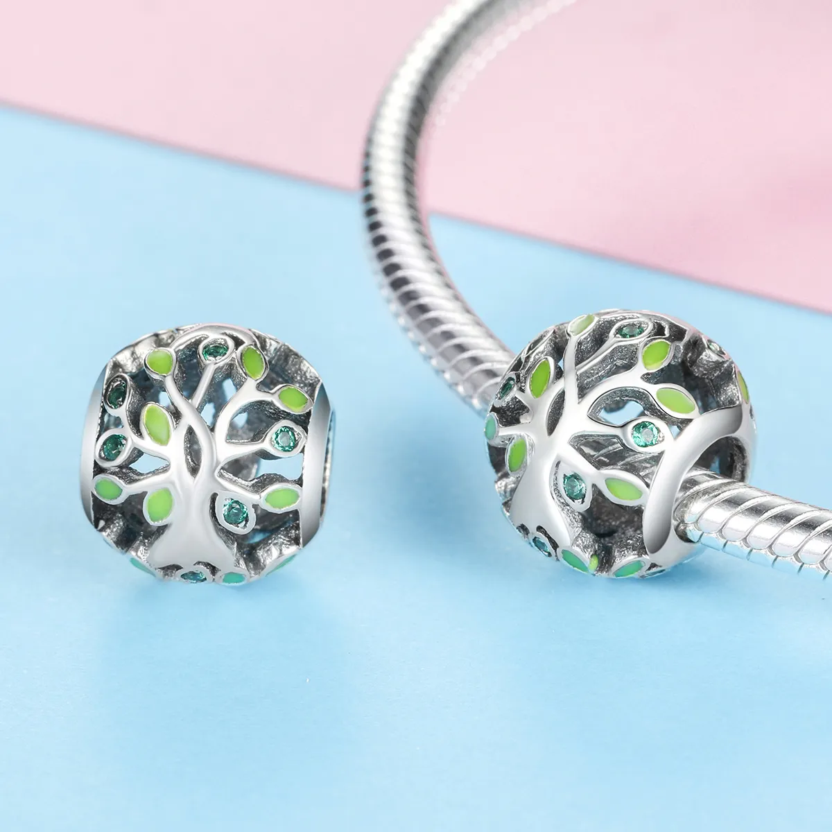 Pandora Style Silver Tree of Life Charm - SCC994