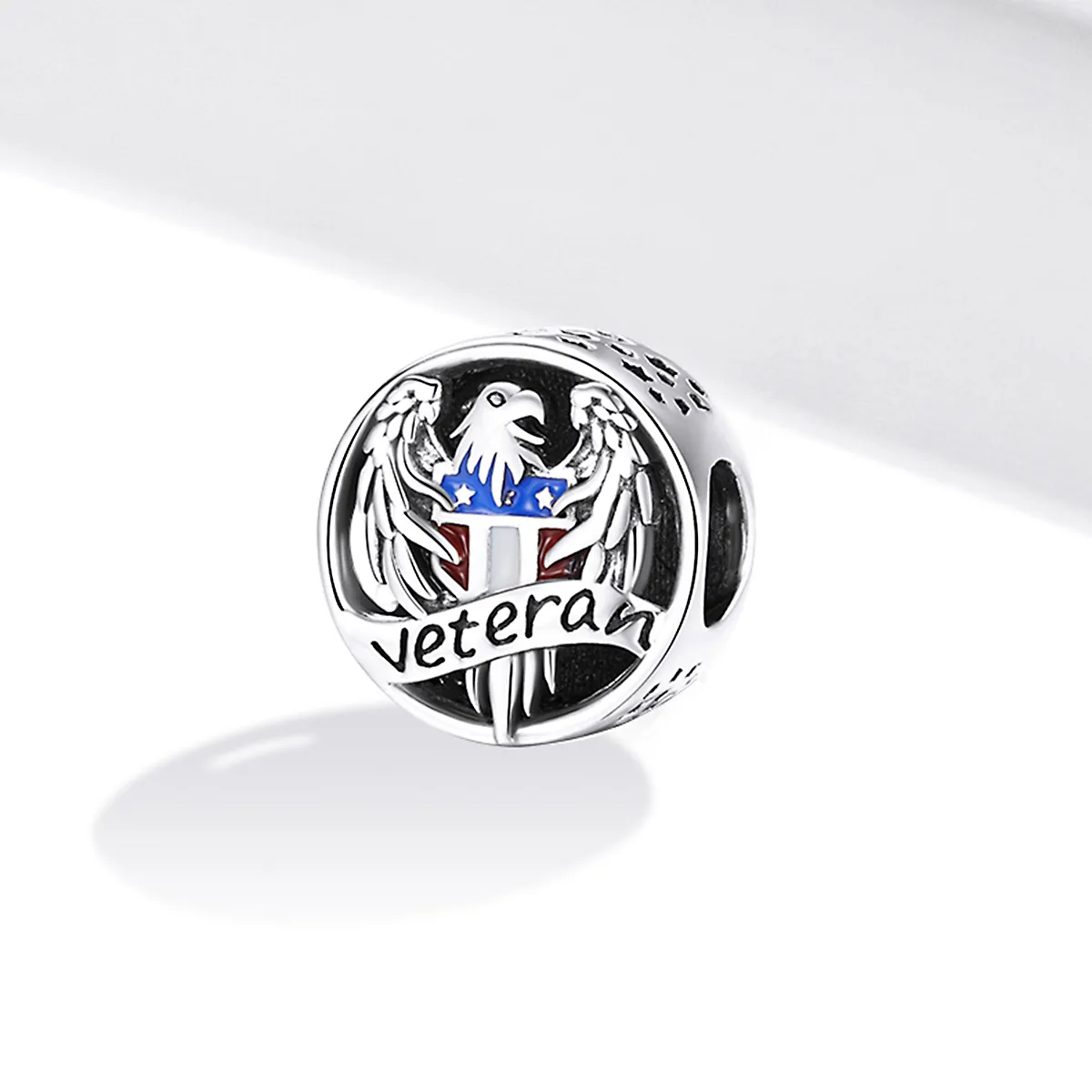 Pandora Style Silver Veteran Charm - SCC1885