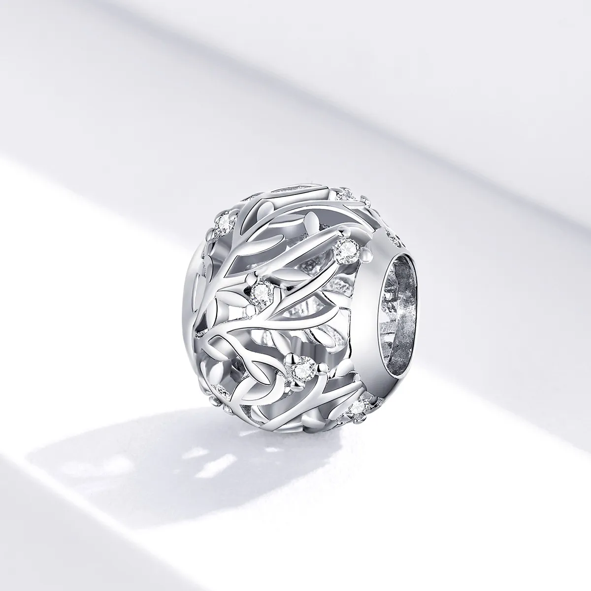 Pandora Style Silver Vine Charm - BSC256