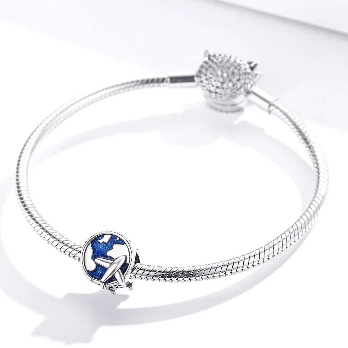 Pandora Style Silver World Voyage Charm - SCC1568