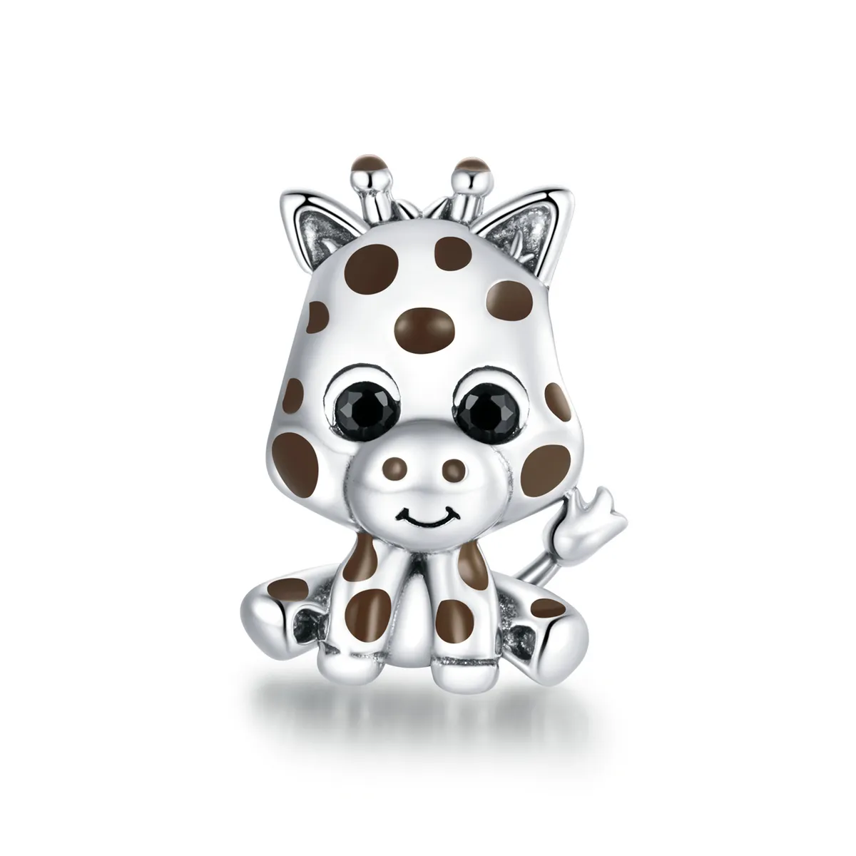 Pandora Style Sølv Baby Giraffe Charm - SCC1691