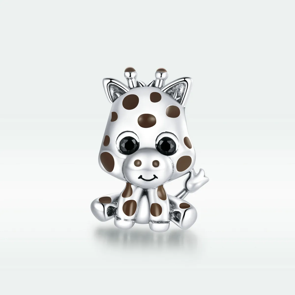 Pandora Style Sølv Baby Giraffe Charm - SCC1691