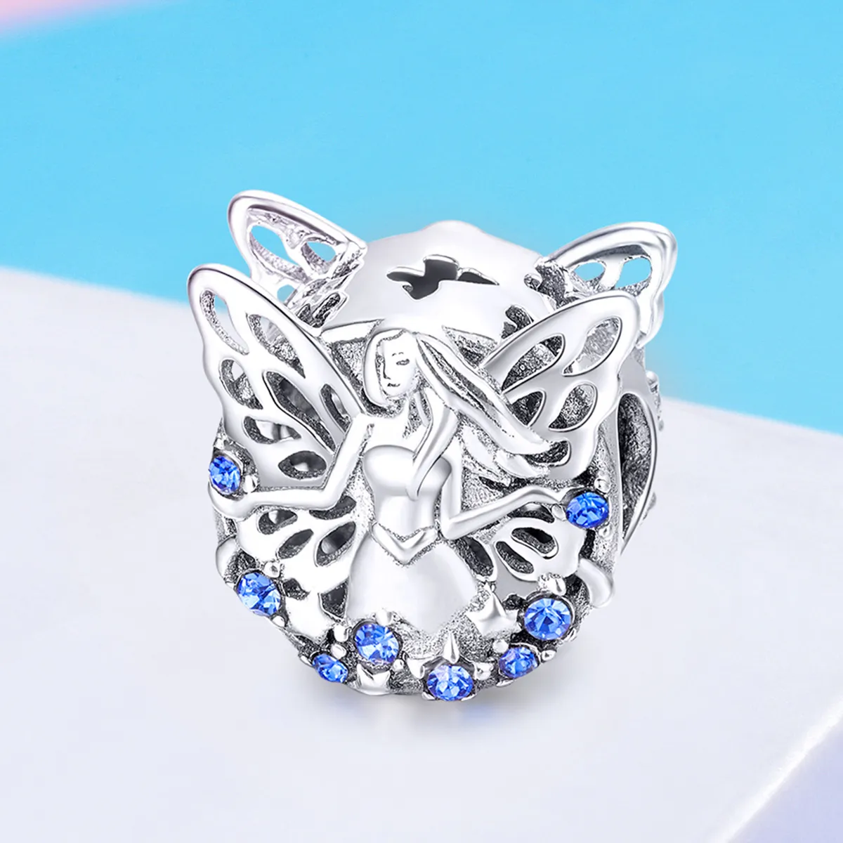 Pandora Style Sølv Fairy Charm - BSC027