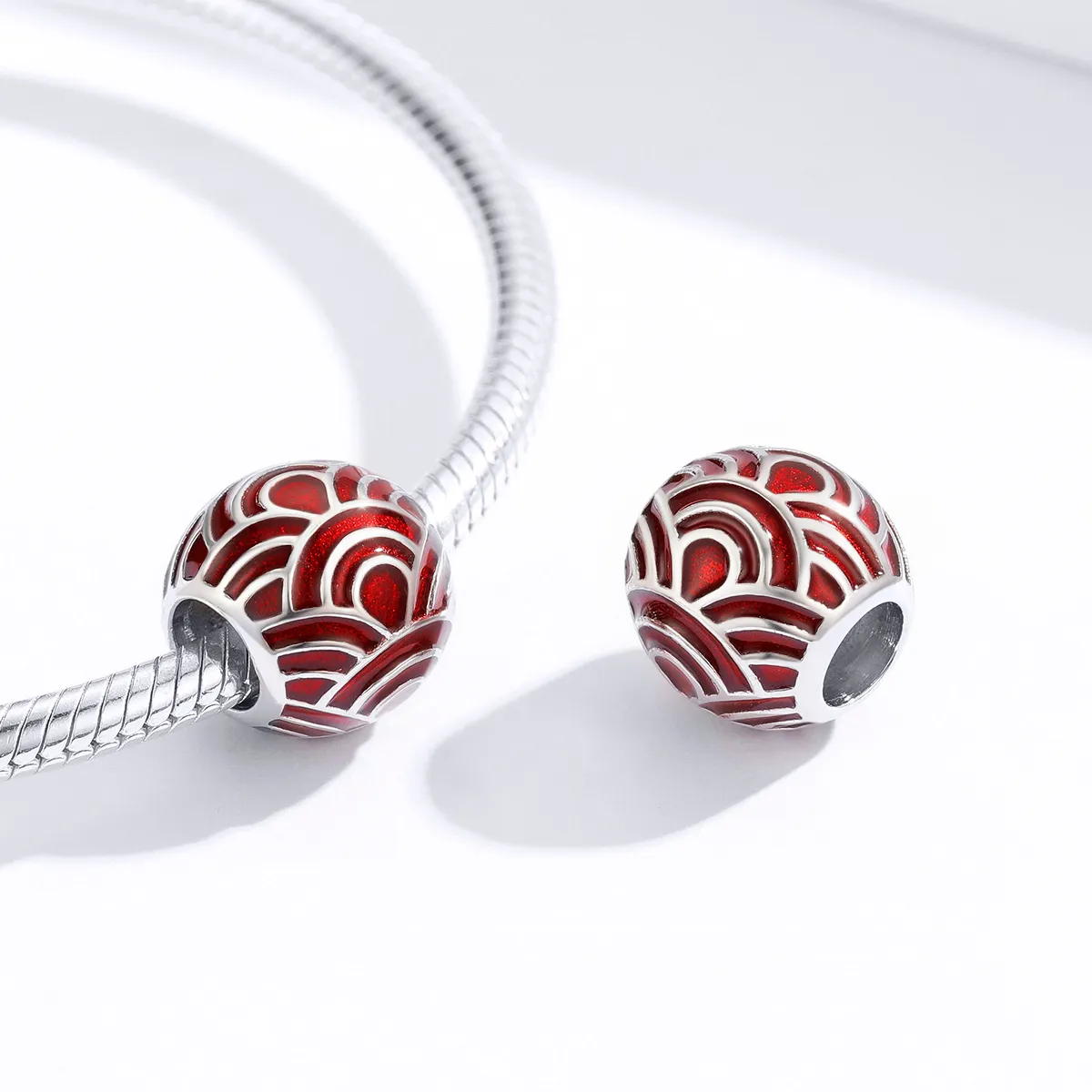 Pandora Style Sølv Fargerik Charm - BSC133