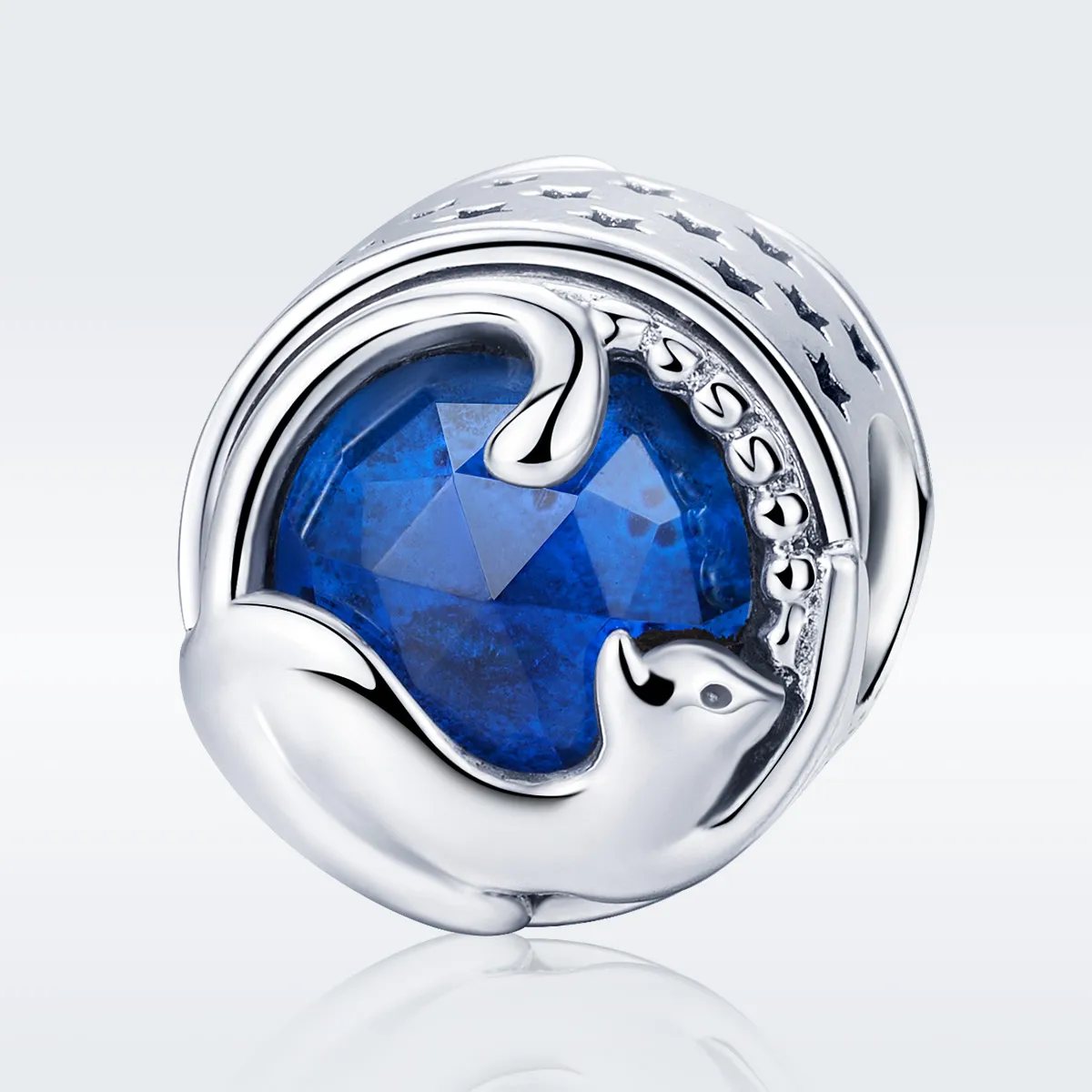 Pandora Style Sølv Leken Cat Charm - SCC708