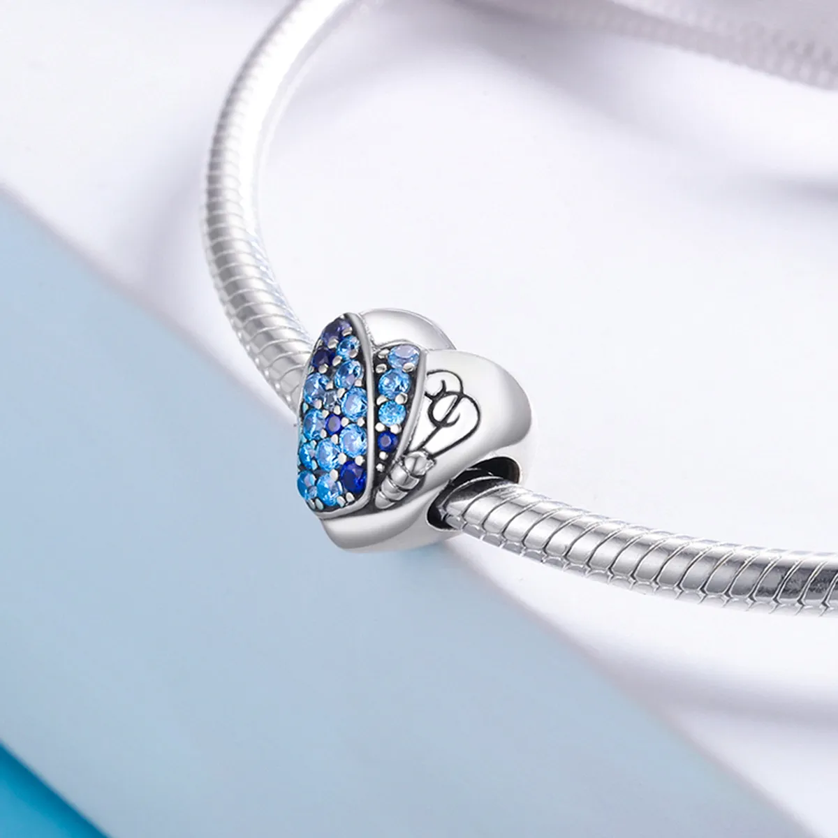 Pandora Style Sølv Love of Butterfly Charm - SCC653