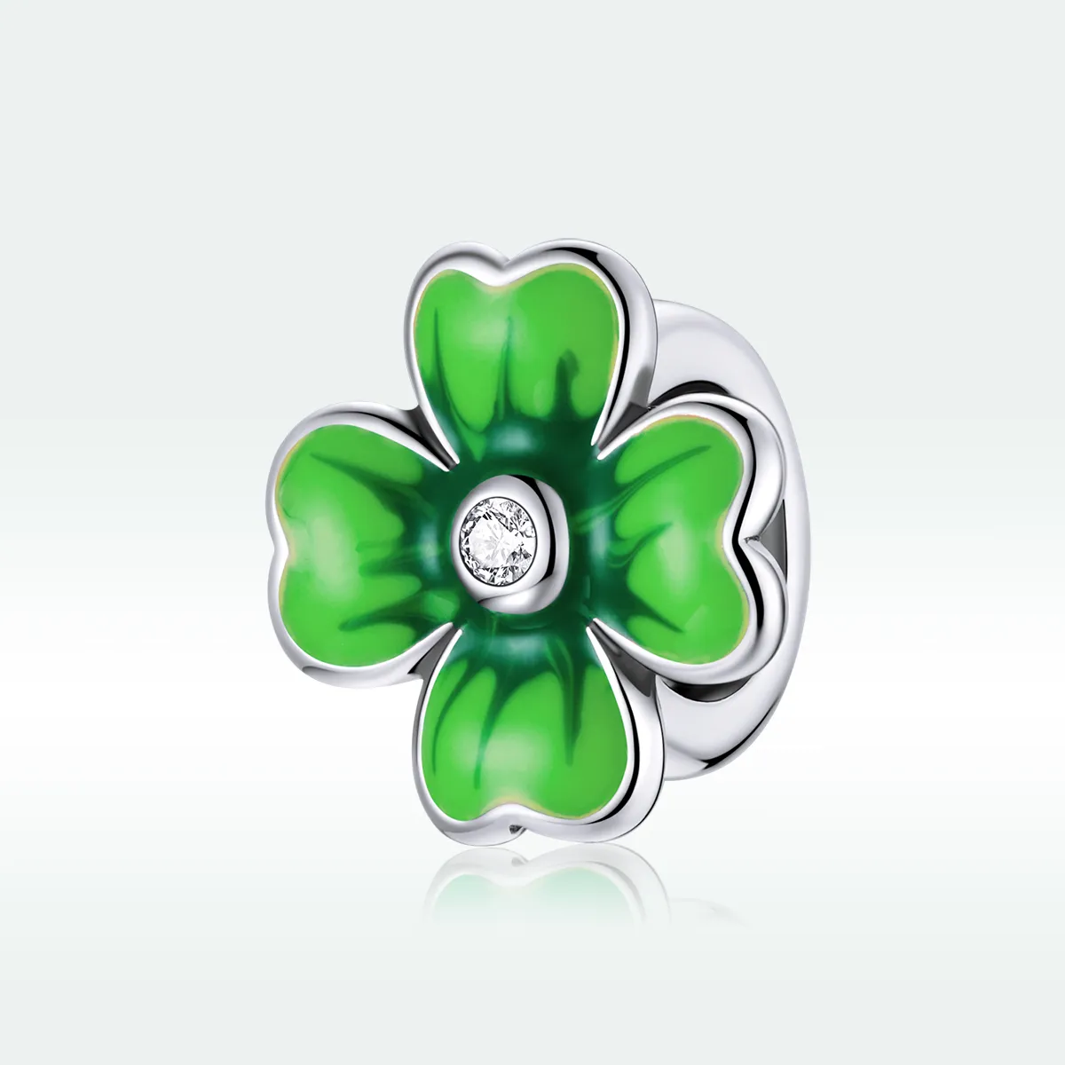 Pandora Style Sølv Lucky Clover Charm - SCC1749