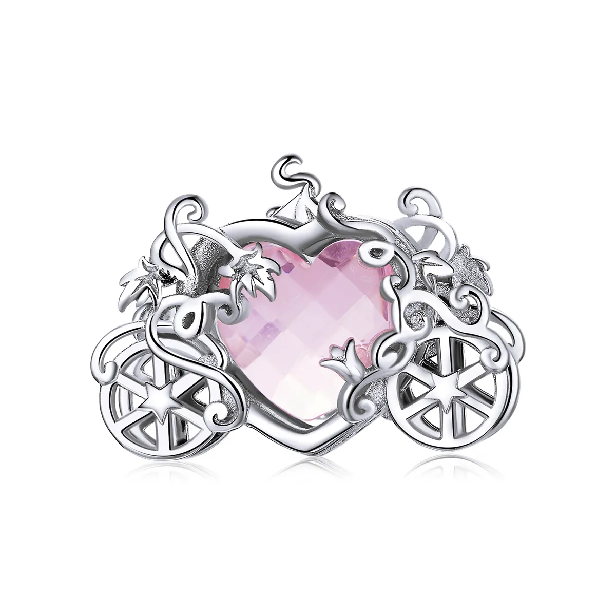 Pandora Style Sølv Magic Carriage Charm - BSC412