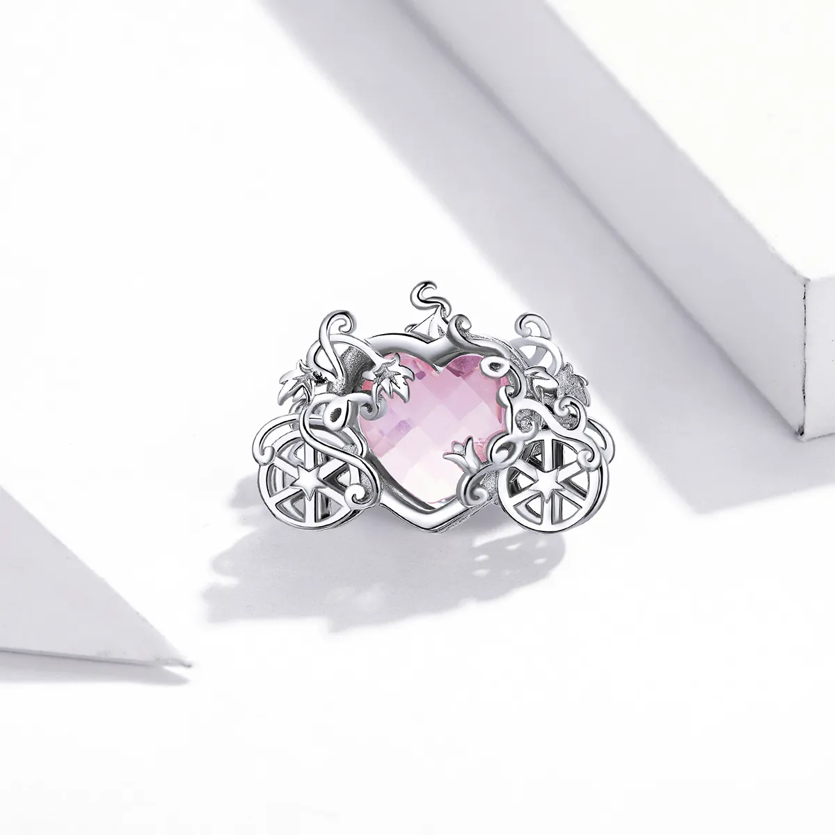 Pandora Style Sølv Magic Carriage Charm - BSC412