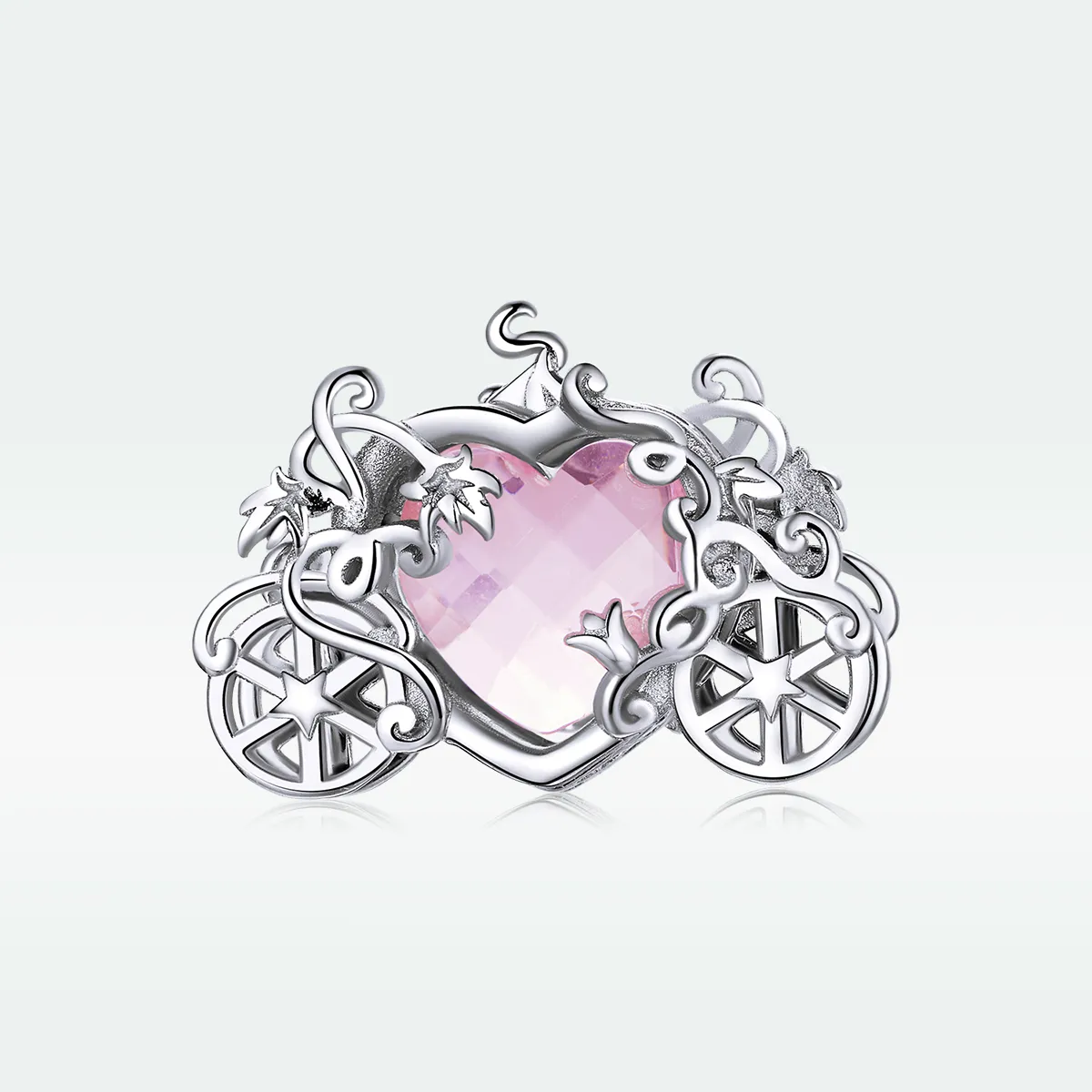 Pandora Style Sølv Magic Carriage Charm - BSC412