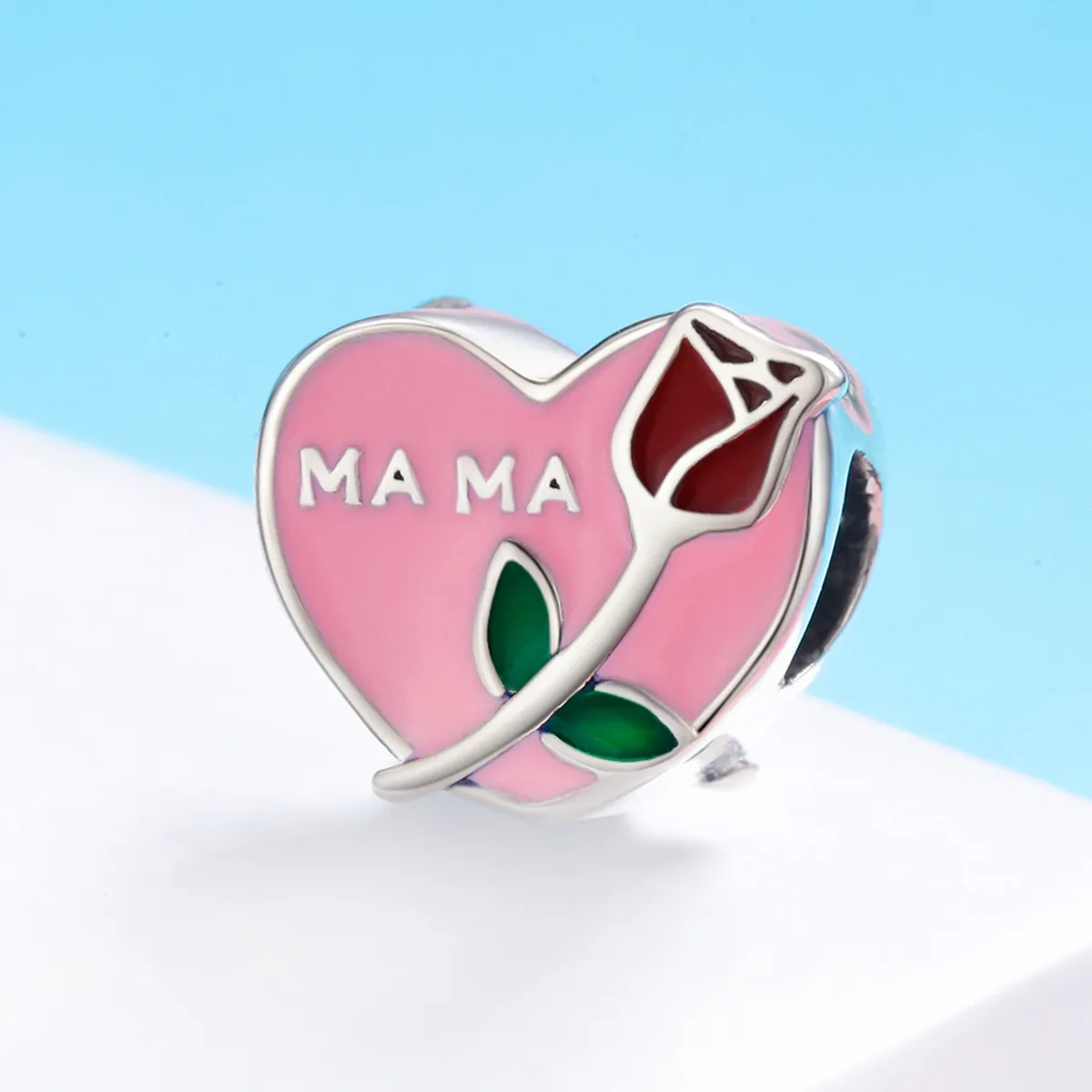 Pandora Style Sølv Motherly Love Confession Charm - SCC652