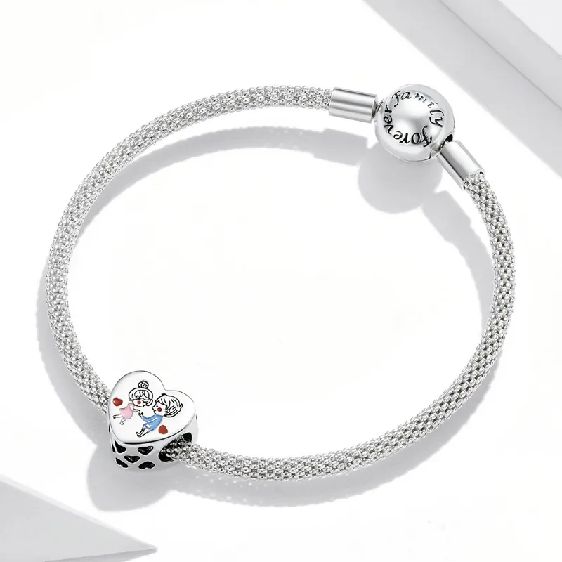 Pandora Style Sølv Par Charm - SCC1744