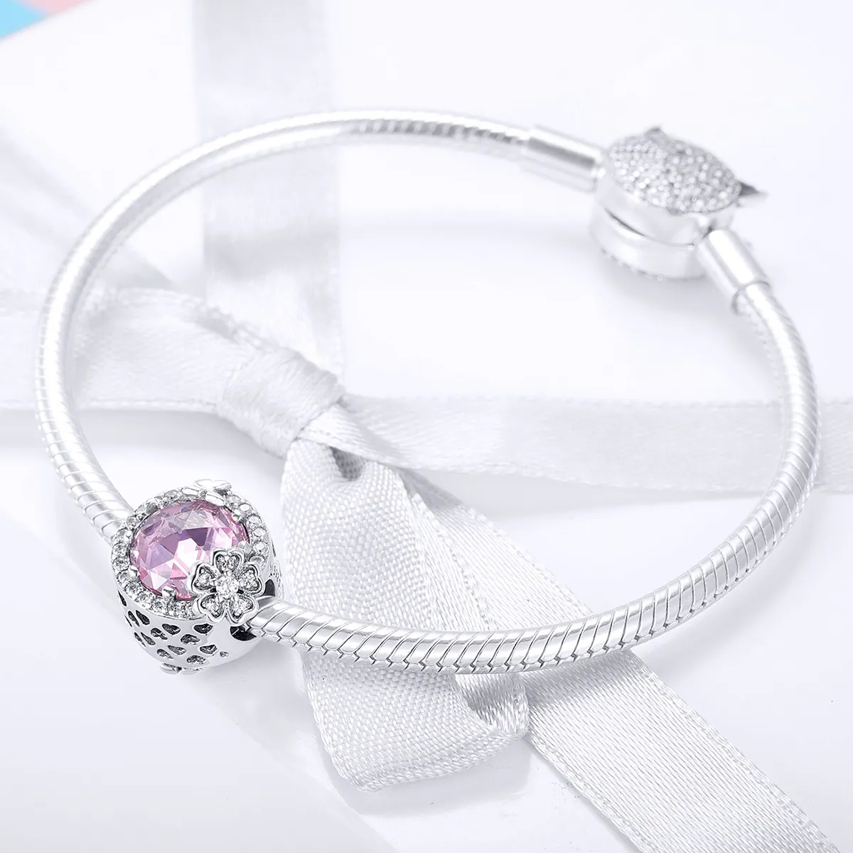 Pandora Style Sølv Rosa Flavor Charm - SCC904