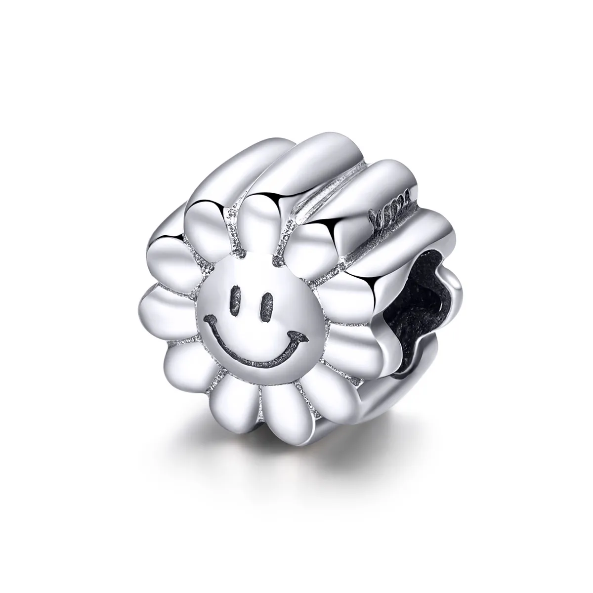 pandora style sølv smilende sol charm scc901