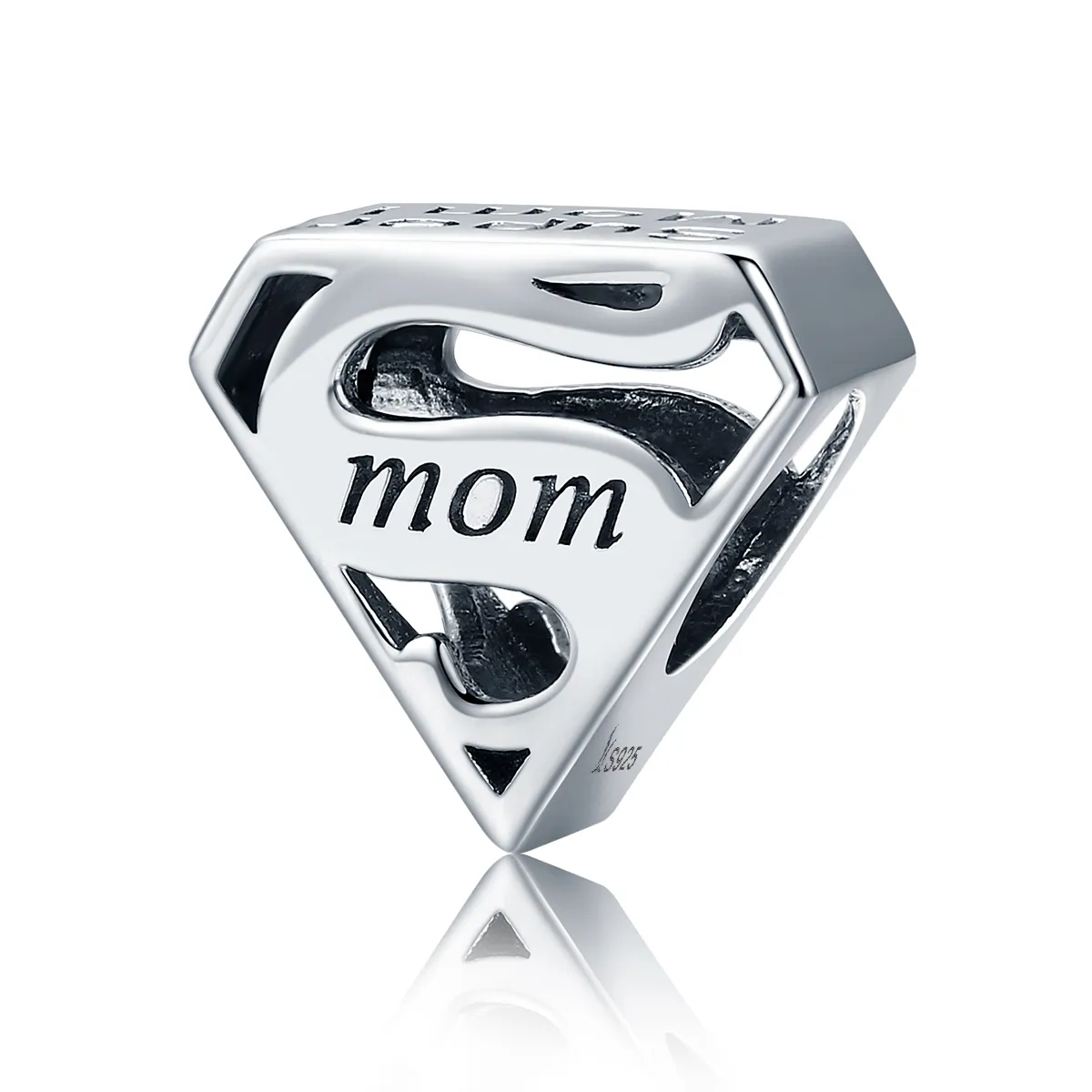 Pandora Style Silver Super Mom Charm - SCC429