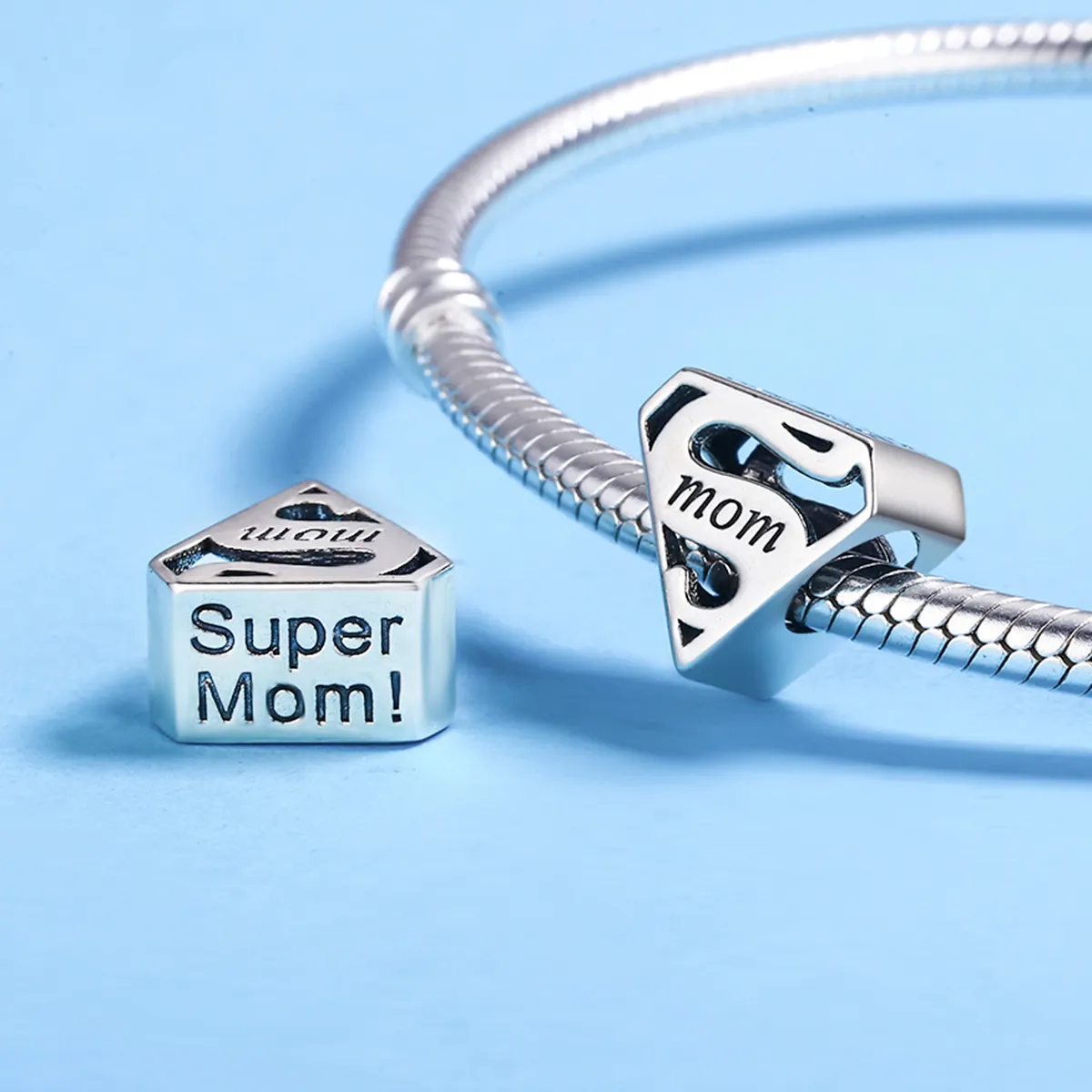 Pandora Style Sølv Super Mom Charm - SCC429