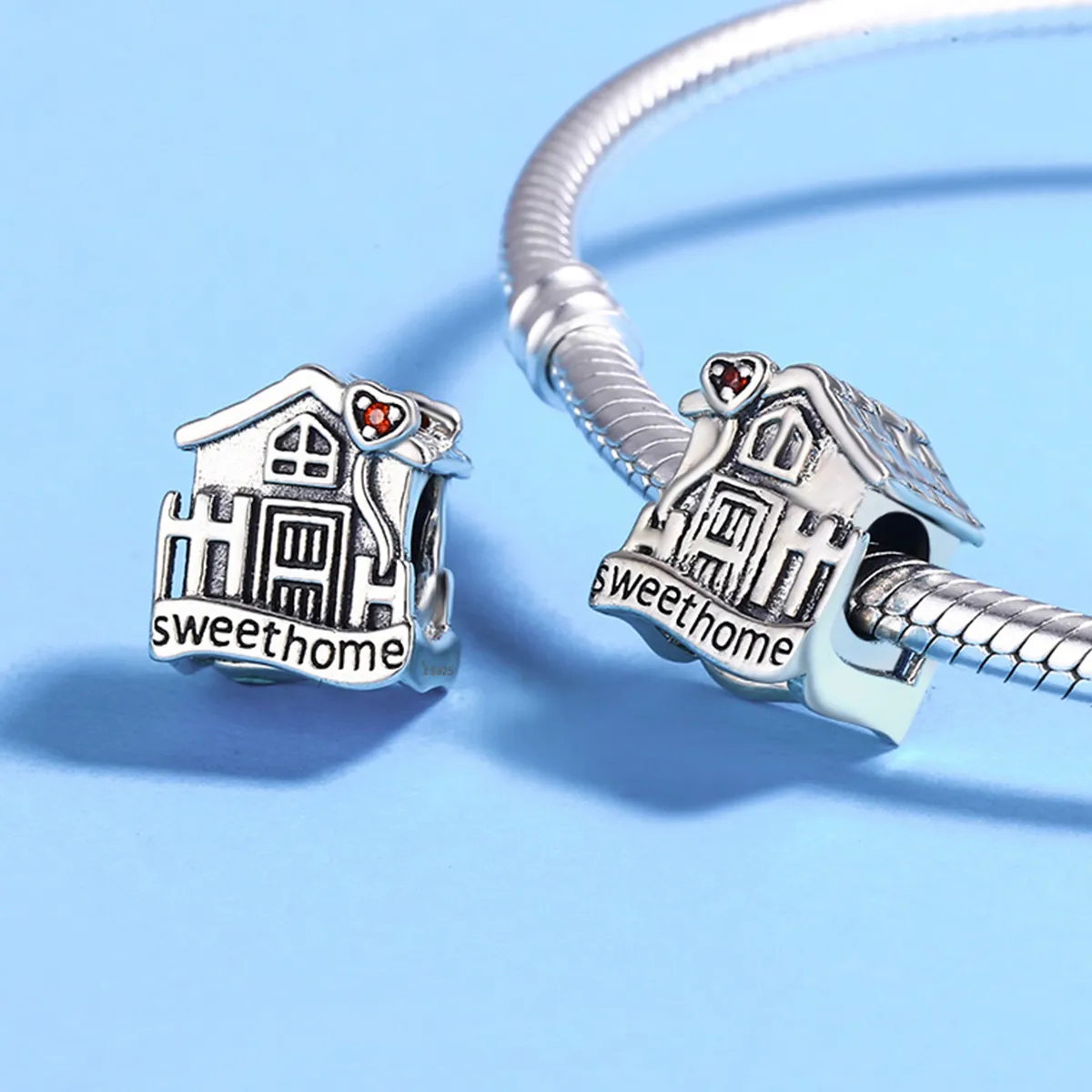 Pandora Style Sølv Sweethome Charm - SCC416