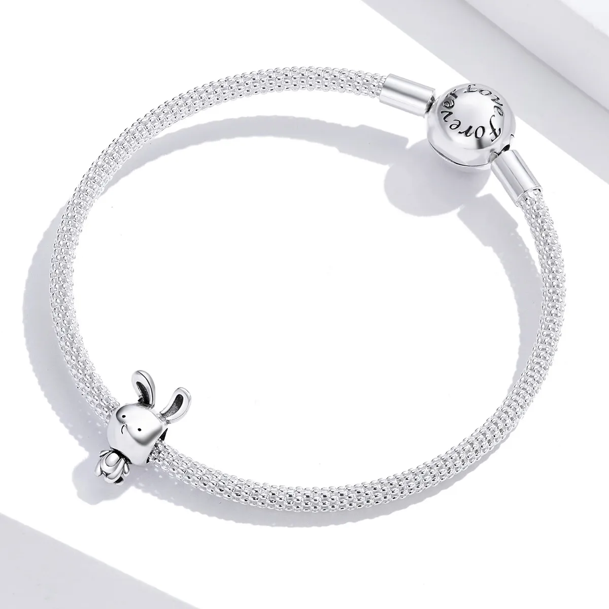 Pandora Style Sølv Søt Bunny Charm - SCC1517