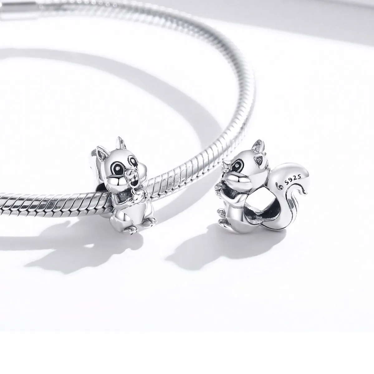 Pandora Style Sølv Søt Ekorn Charm - BSC338