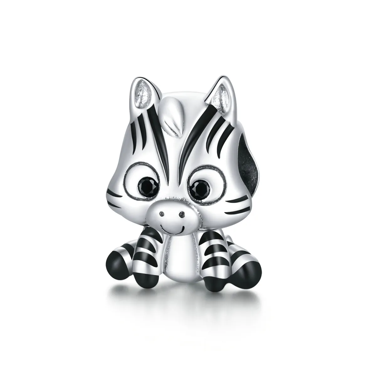 Pandora Style Sølv tegneserie Zebra Charm - BSC387