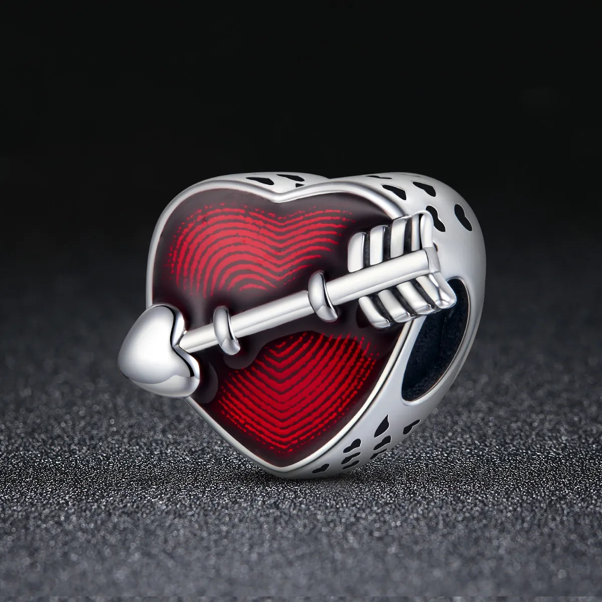 Pandora Style Sølv Valentinsdag First Love Charm - SCC480