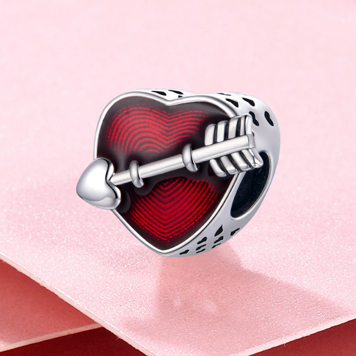 Pandora Style Sølv Valentinsdag First Love Charm - SCC480