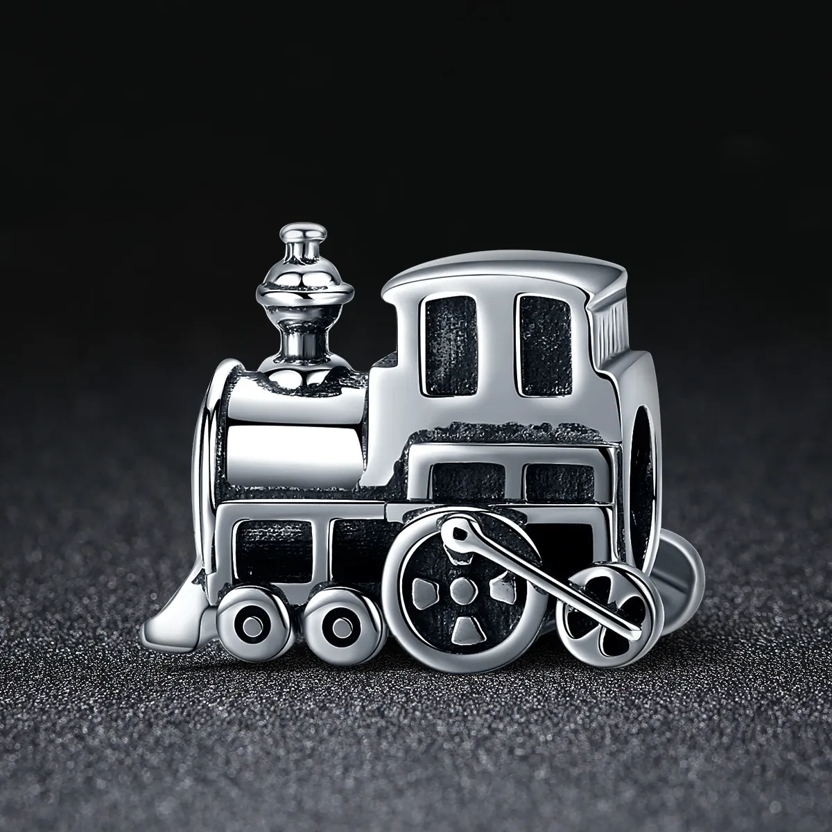 Pandora Style Sølv Vintage Train Charm - SCC507