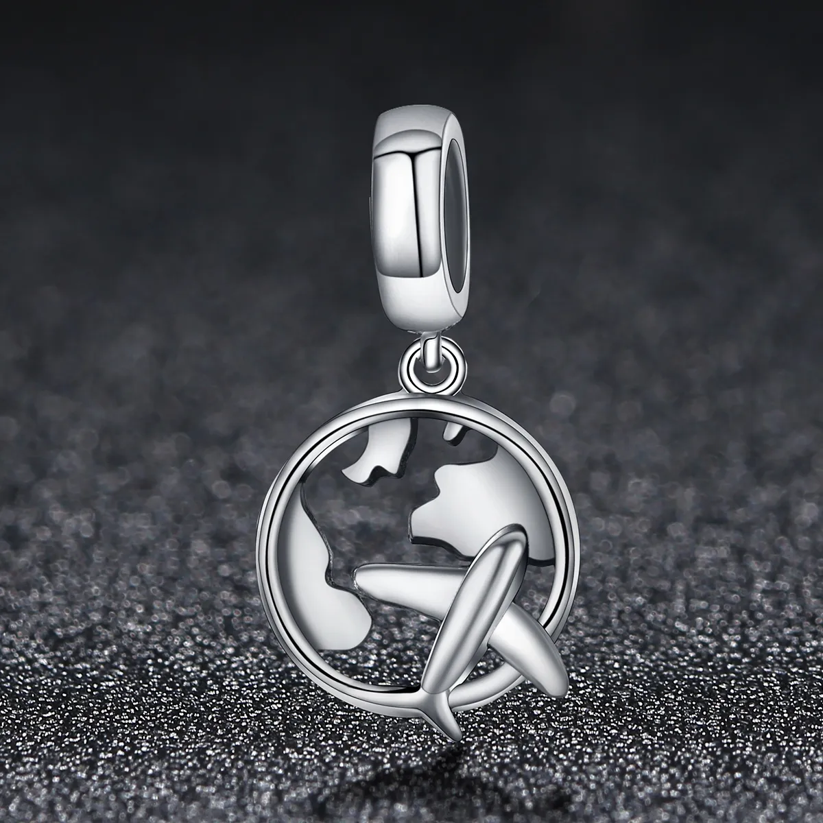 Pandora Style Silver En drøm om å reise rundt Dangle - SCC242