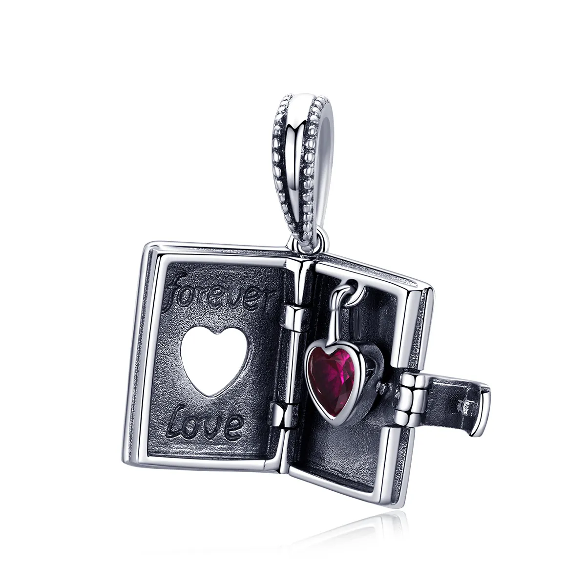 Pandora Style Silver Love Letter Dangle - SCC980