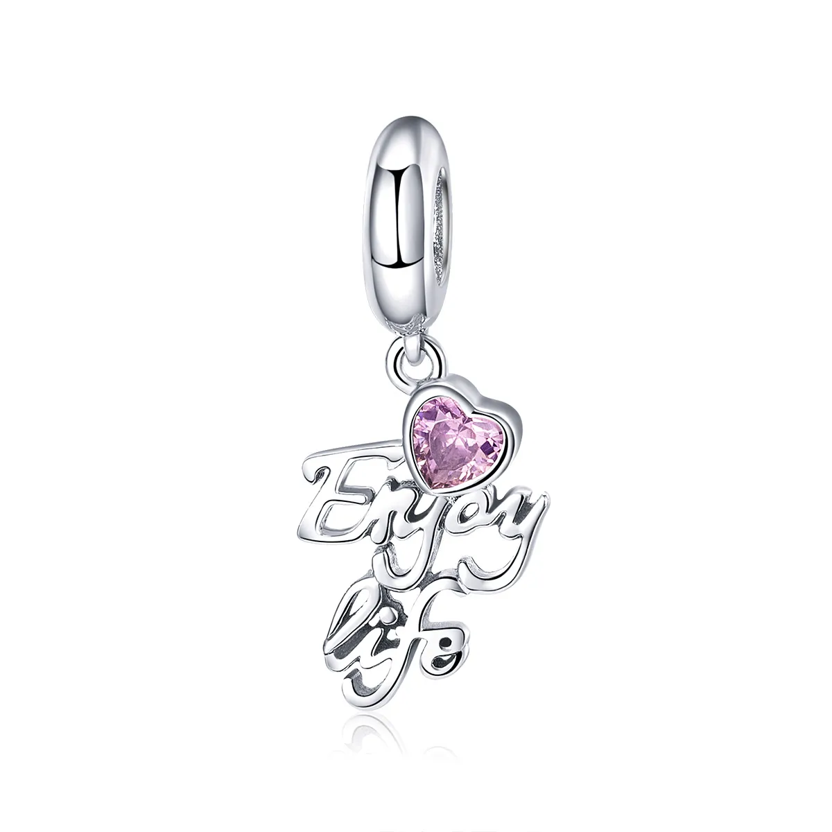 pandora style silver love life dangle scc907