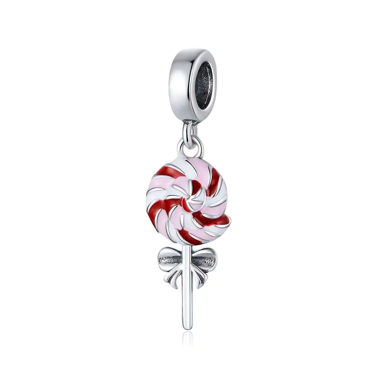 Pandora Style Sølv Lollipop Dangle - SCC1491