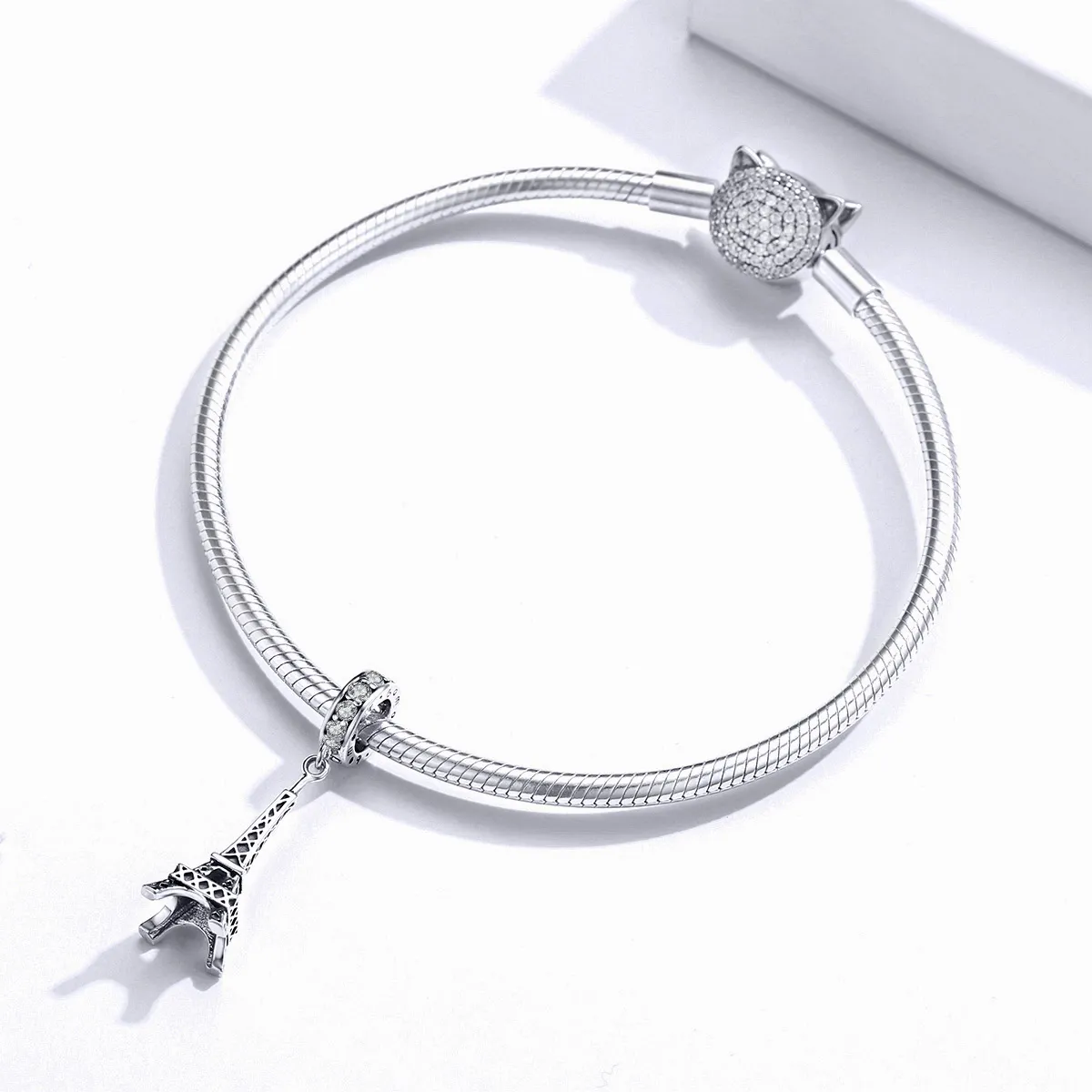 Pandora Style Sølv Paris Eiffeltårnet Dangle - BSC154