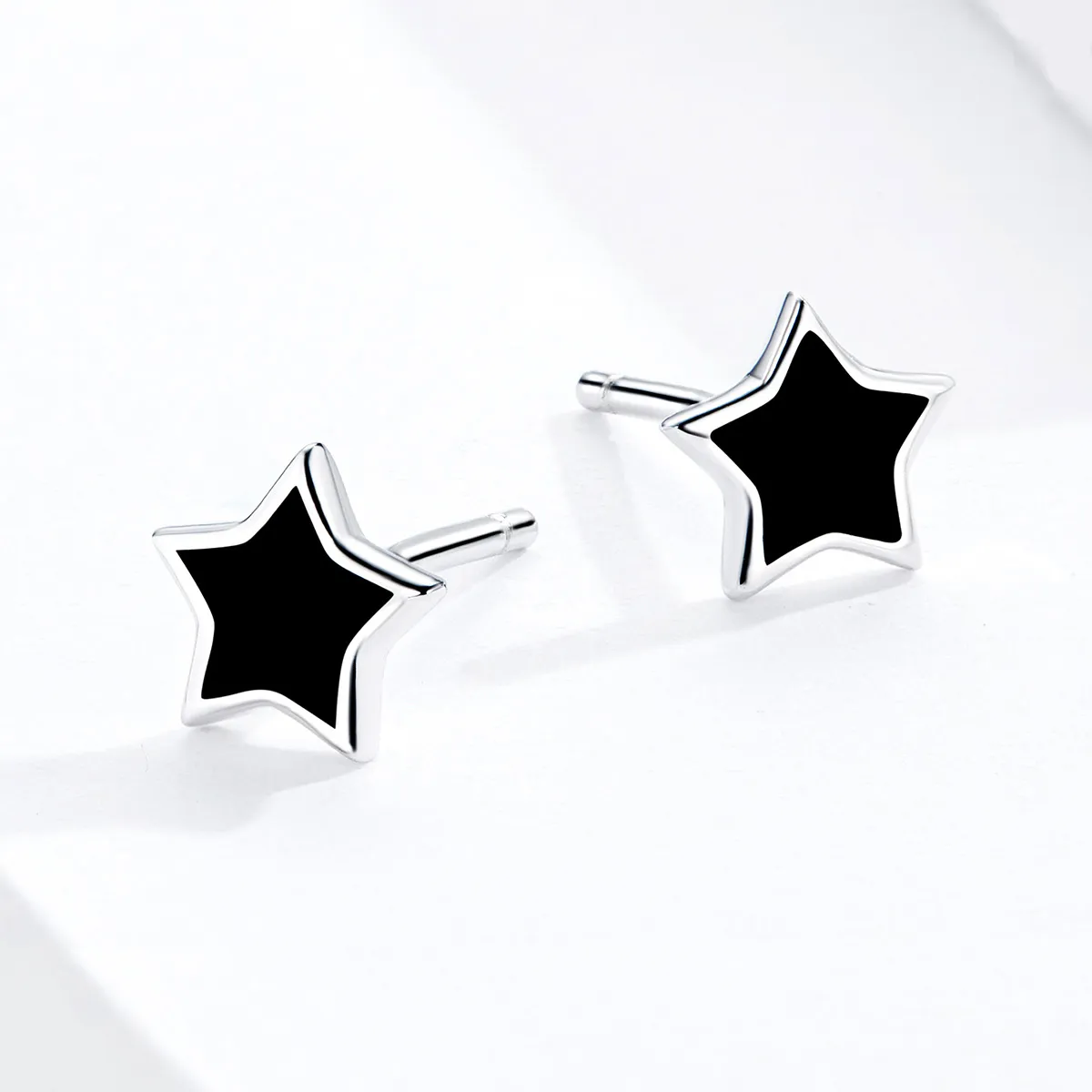 Pandora Style Silver Stars øredobber - BSE275