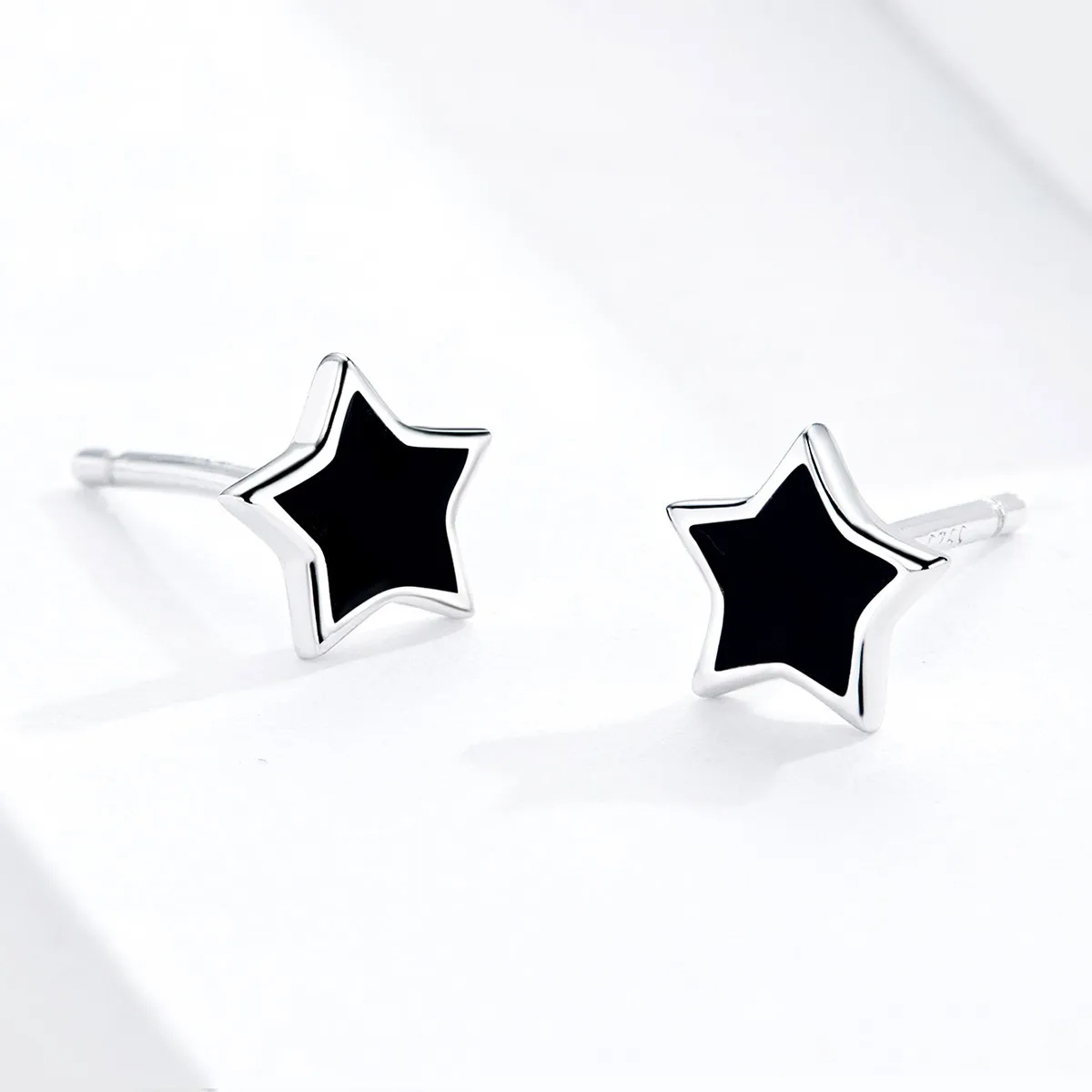 Pandora Style Silver Stars øredobber - BSE275