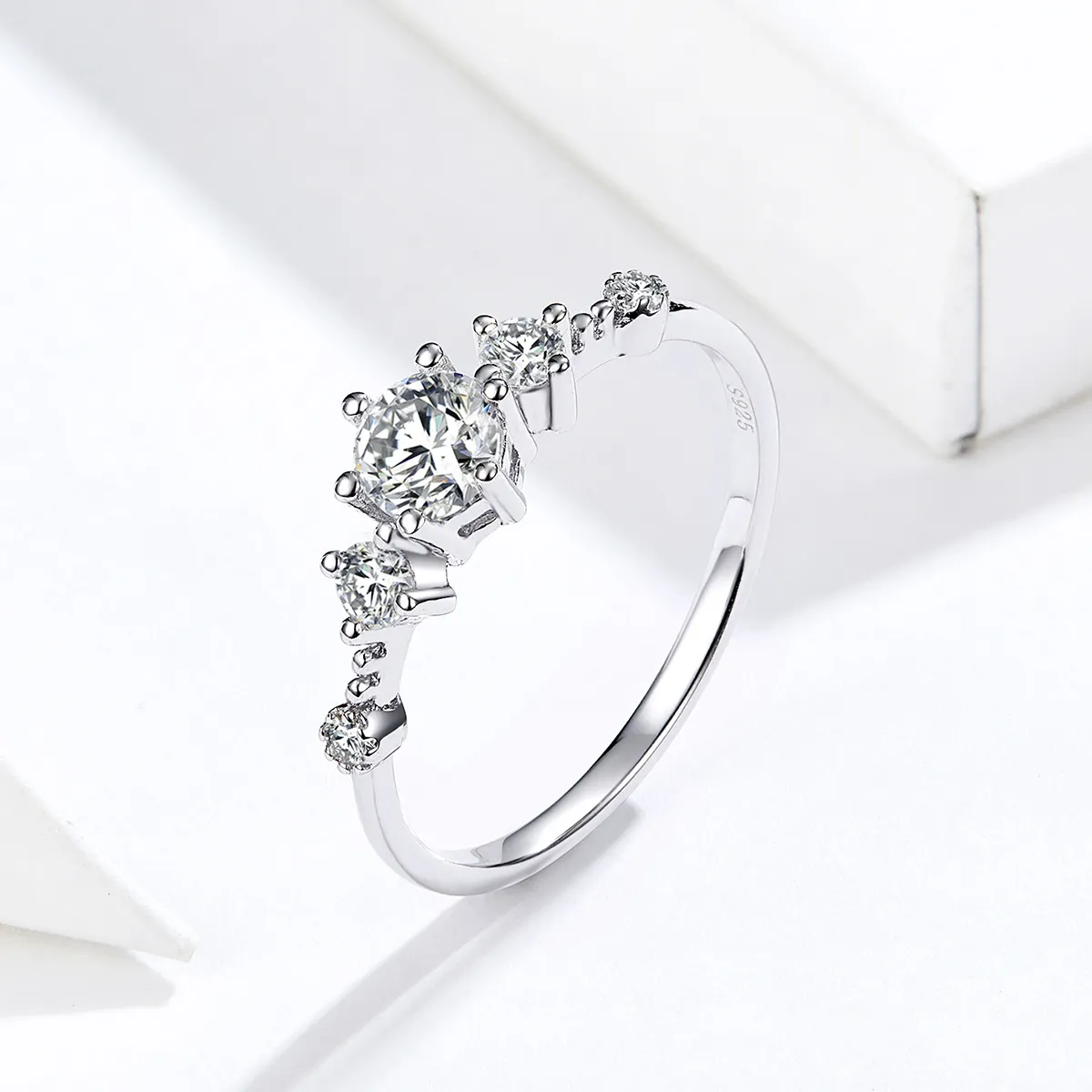 Pandora Style Silver Cherise Ring - SCR568