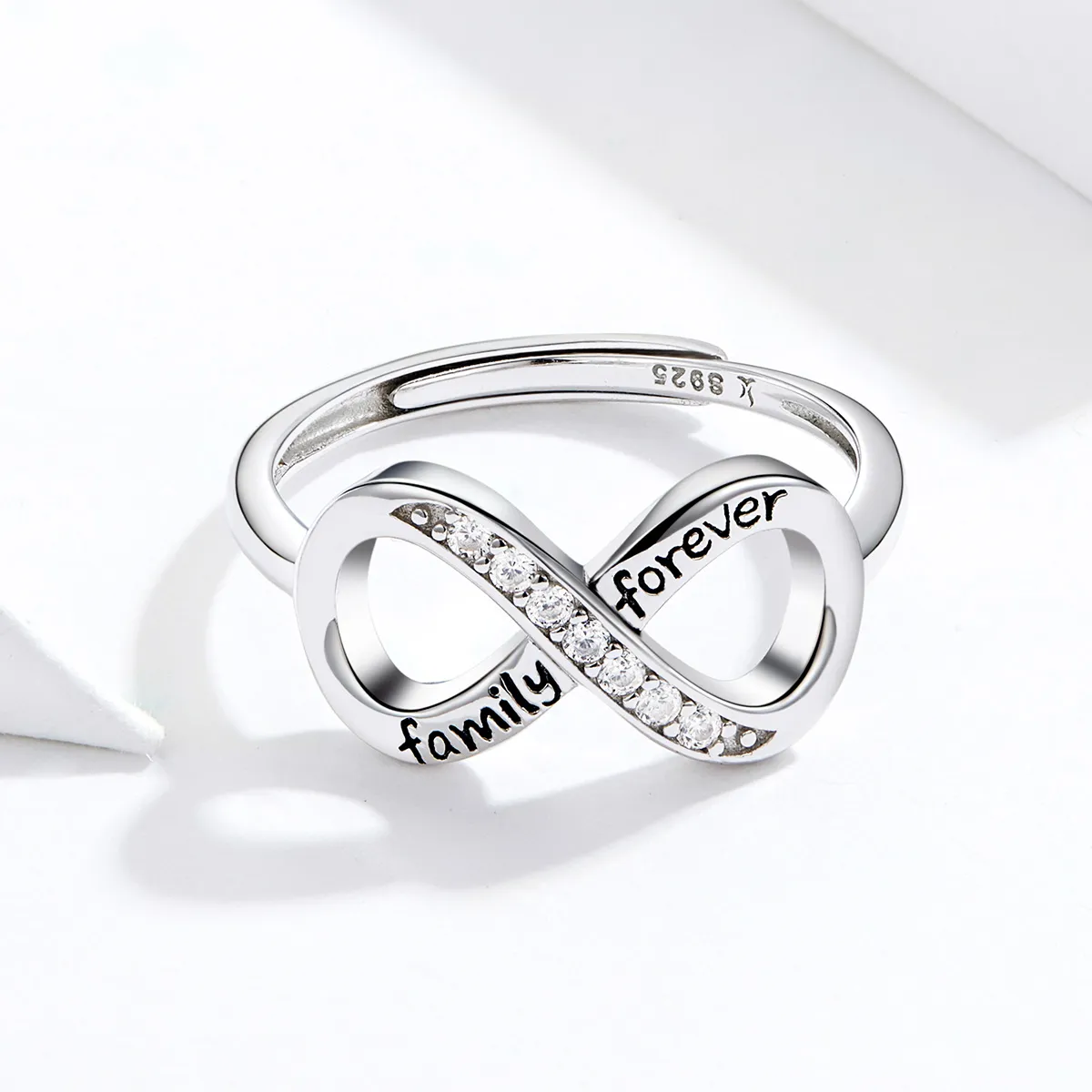 Pandora Style Silver Endless Love Open Ring - SCR579