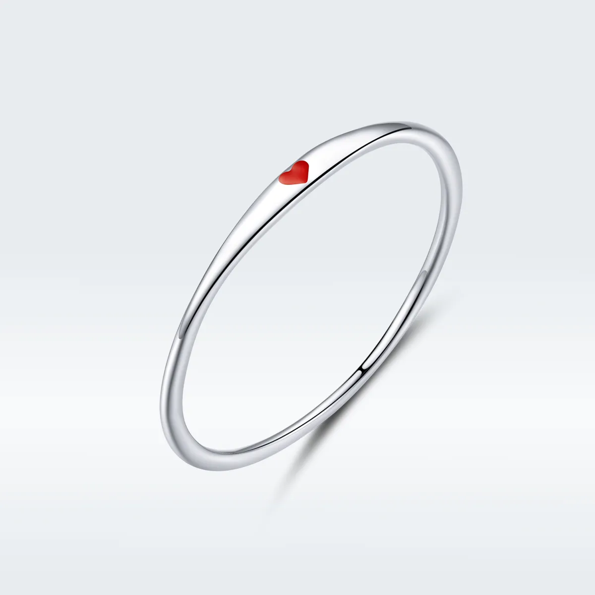 Pandora Style Silver Simple Love Ring - SCR620