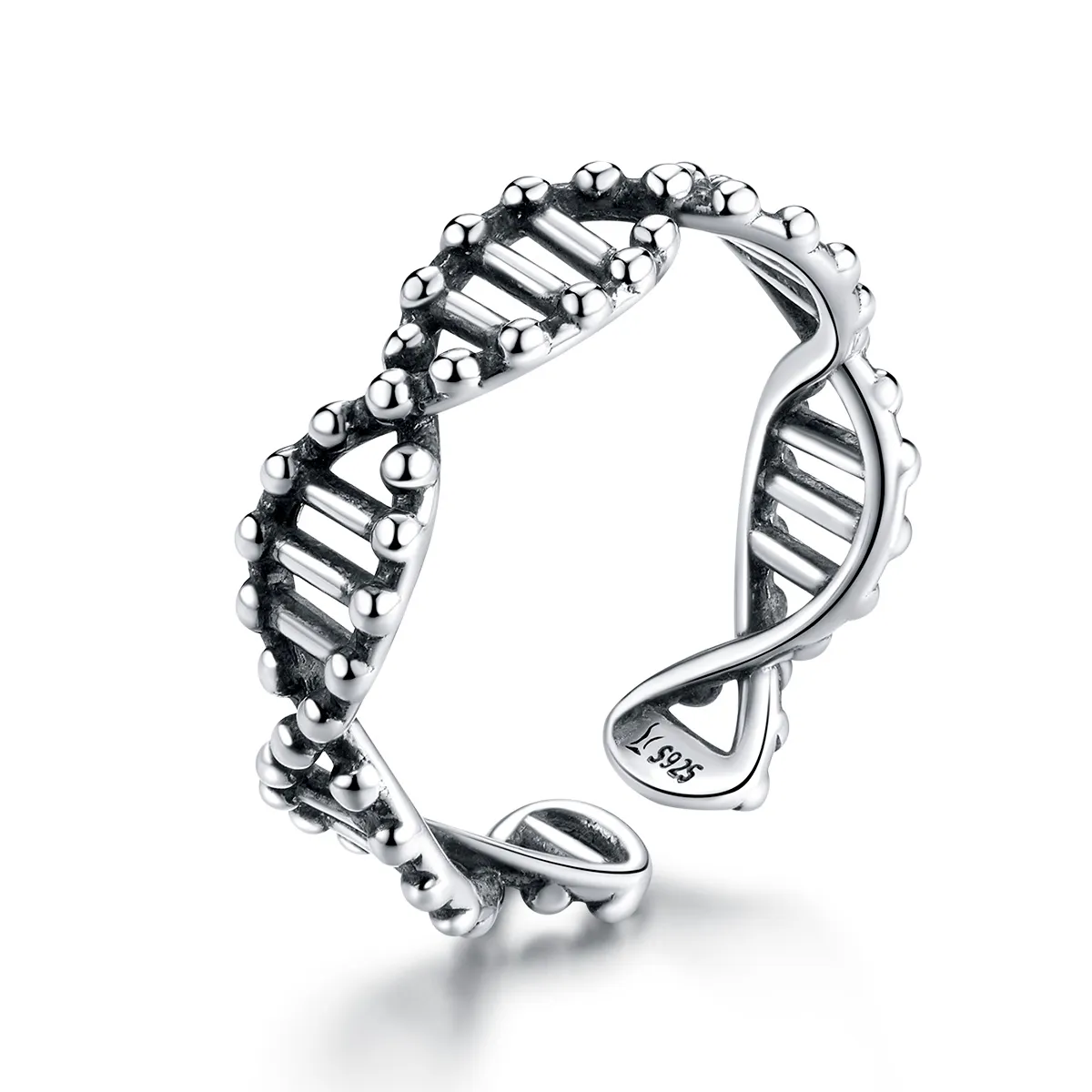 pandora style sølv dna åpen ring scr643