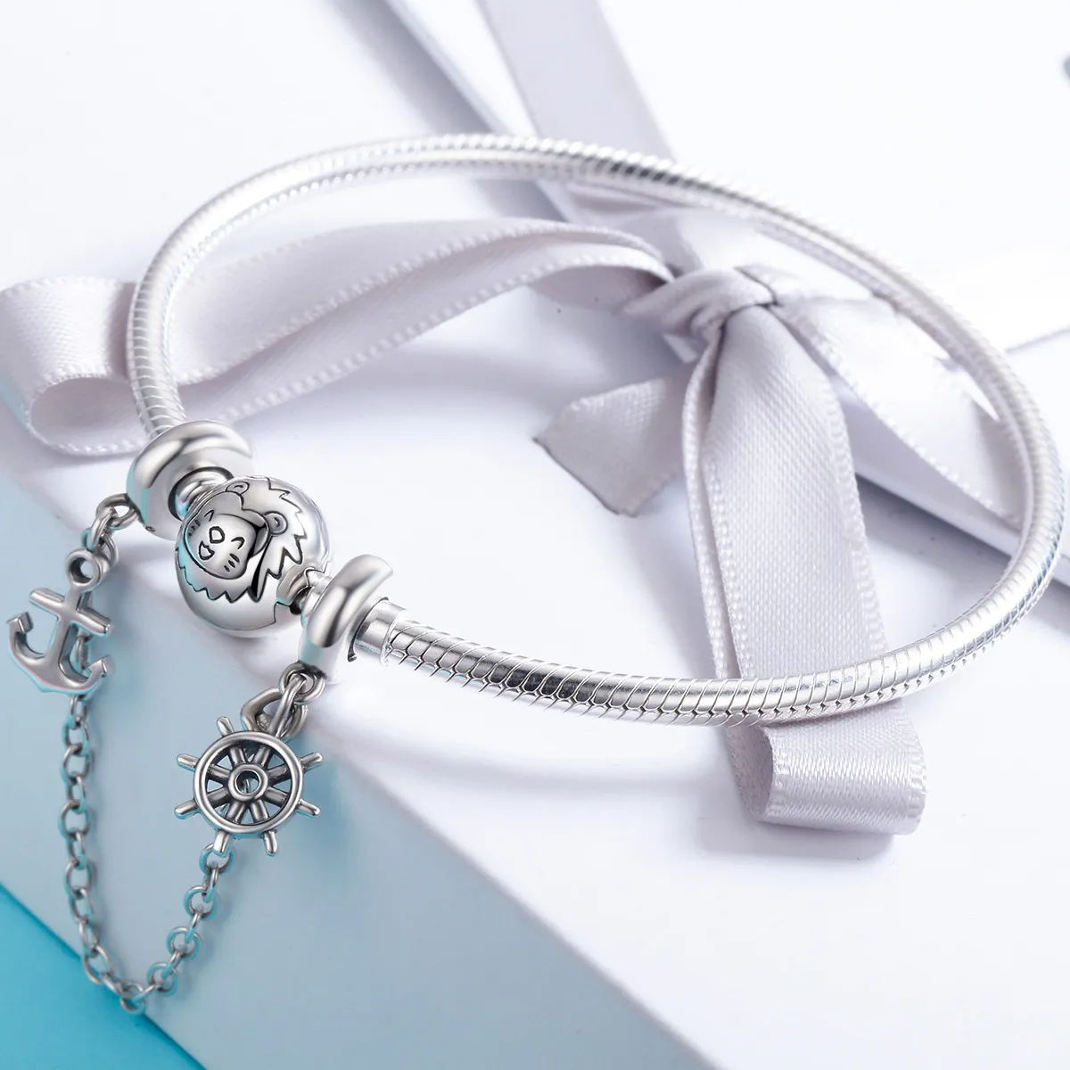 Pandora Style Silver Voyage sikkerhetskjede - SCC604