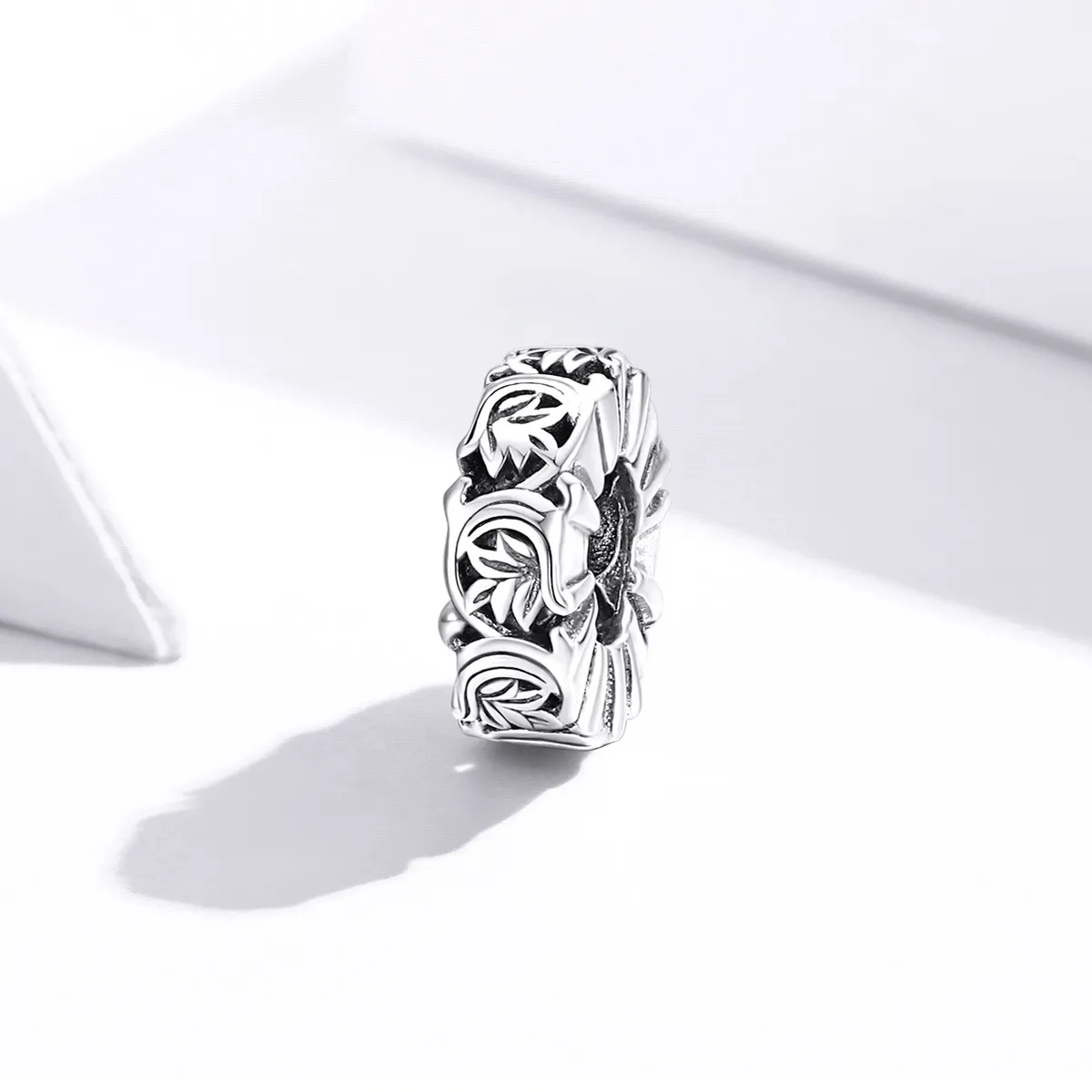 Pandora Style Silver Vintage Vines Spacer Charm - SCC1601