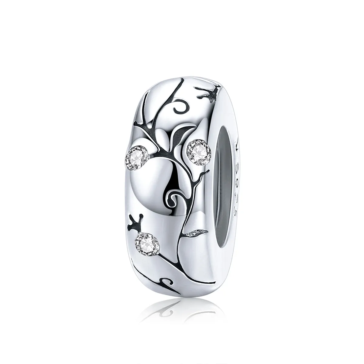 Pandora Style Sølv Klassisk mønster Spacer Charm - SCC1559